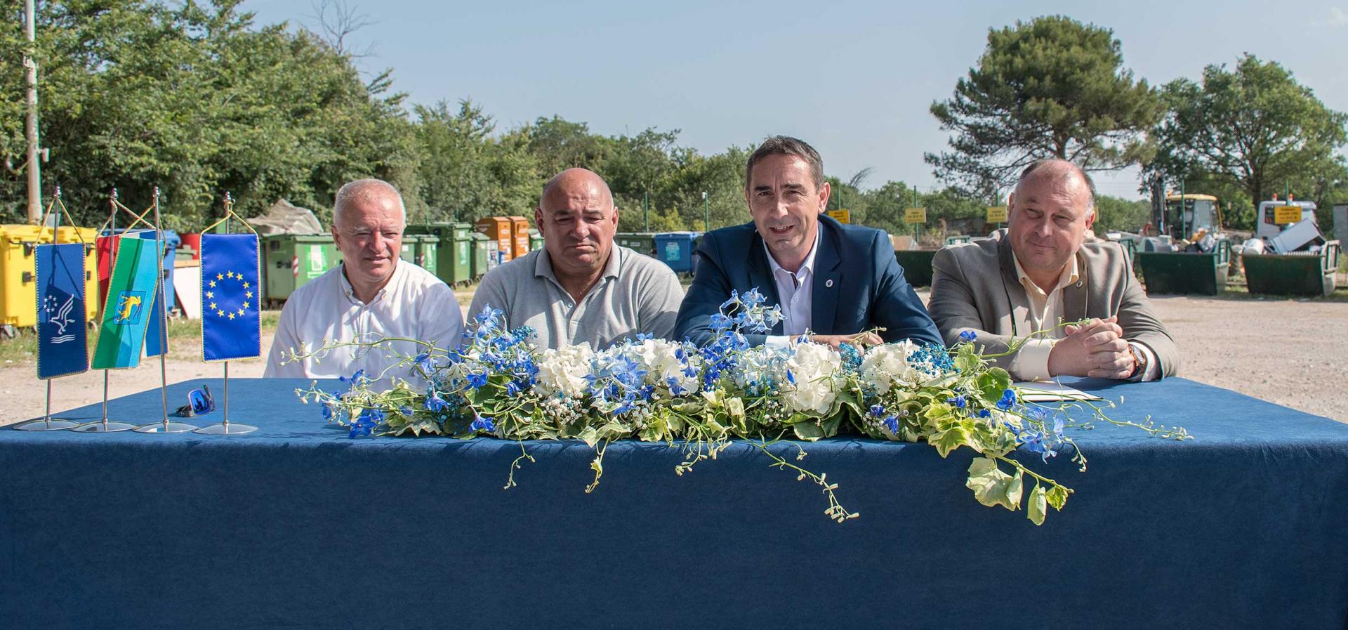 Općina Medulin potpisala ugovor s izvođačem radova za izgradnju i opremanje reciklažnog dvorišta Kamik