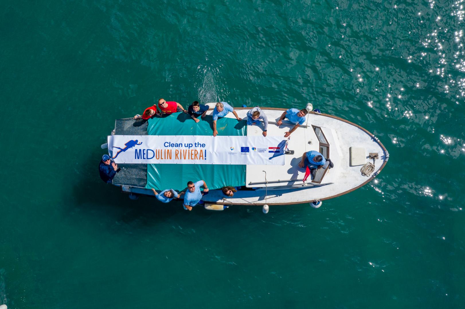 Turistička zajednica općine Medulin realizira projekt Clean Up The MedRiviera, a koji je sufinanciran sredstvima Europske unije iz Europskog fonda za pomorstvo i ribarstvo