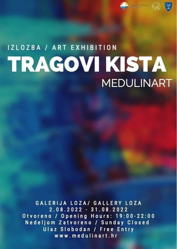 Otvorenje izložbe - TRAGOVI KISTA - Galerija Loža - 02.08. - 31.08.