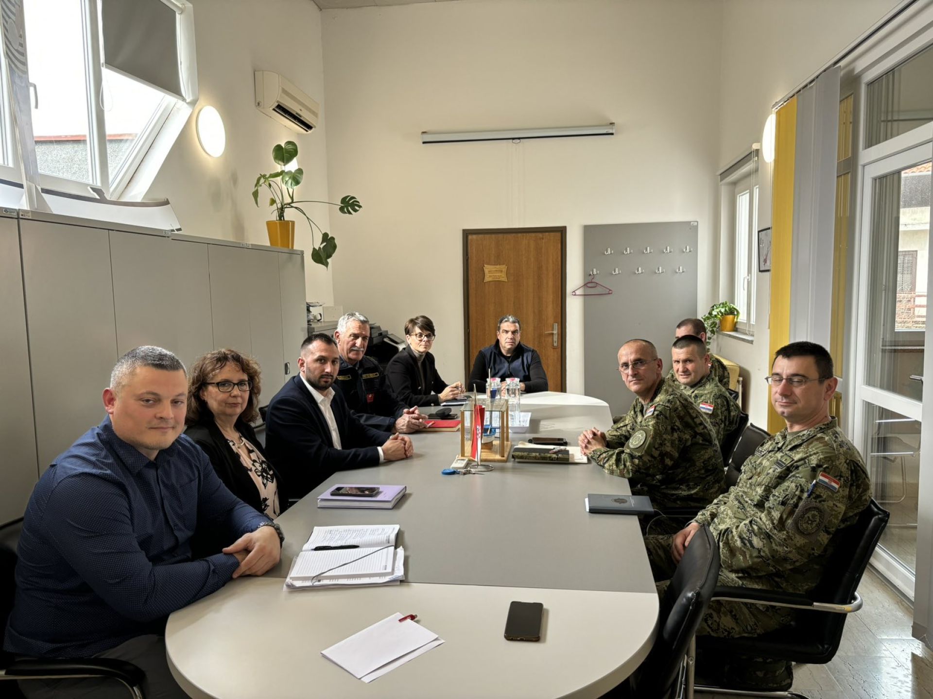 Zapovjedništvo Međunarodne vojne vježbe „ŠTIT 24“ na sastanku kod načelnika Ivana Kirca