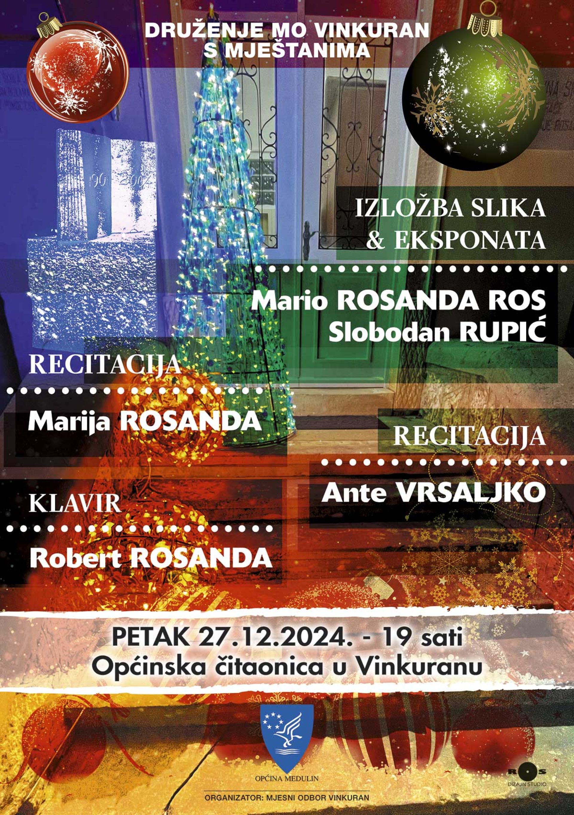 Druženje MO Vinkuran s mještanima - petak 27.12.