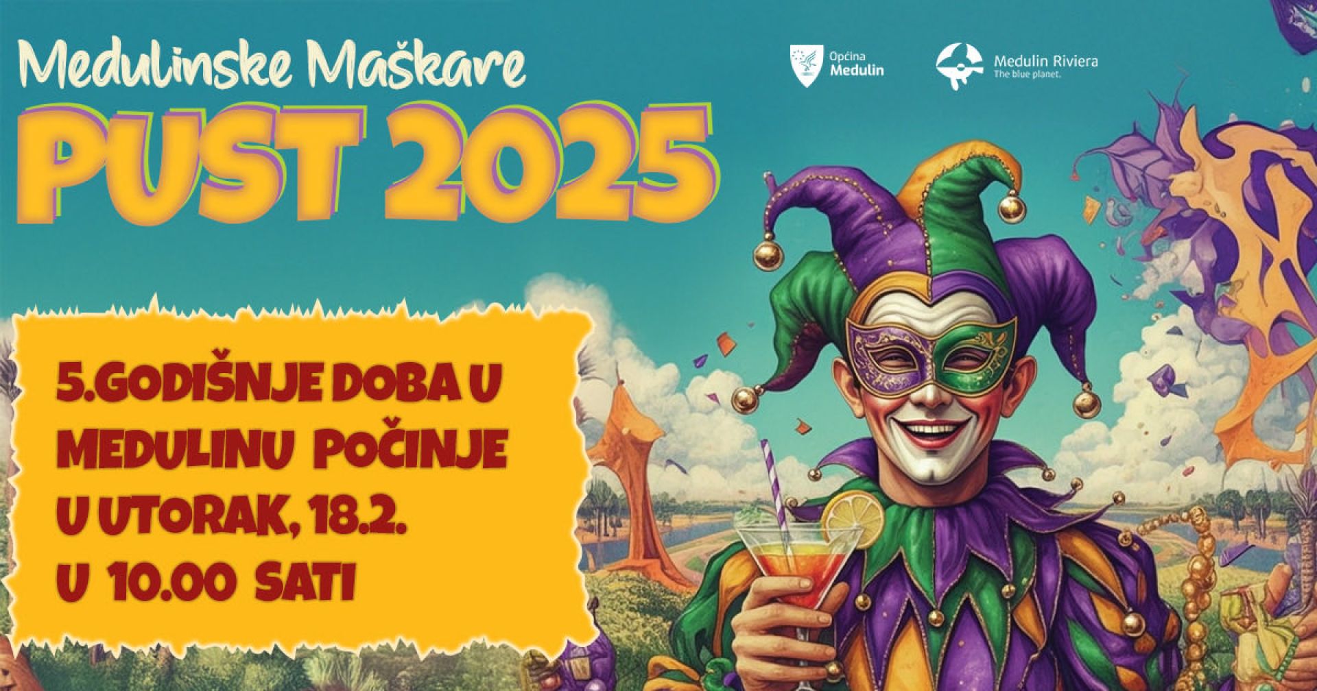 Medulinske maškare - Sve je spremno za 5. godišnje doba u Medulinu