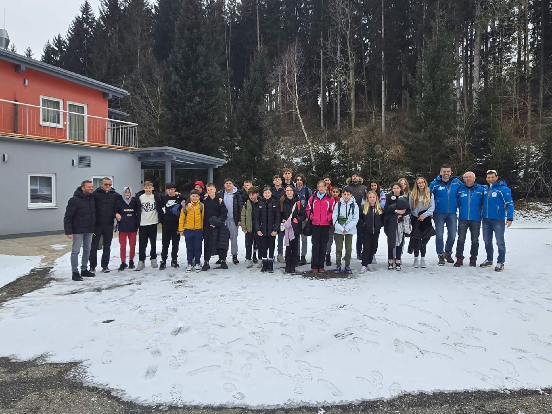 Naša djeca na zimskim radostima u Općini Pöls