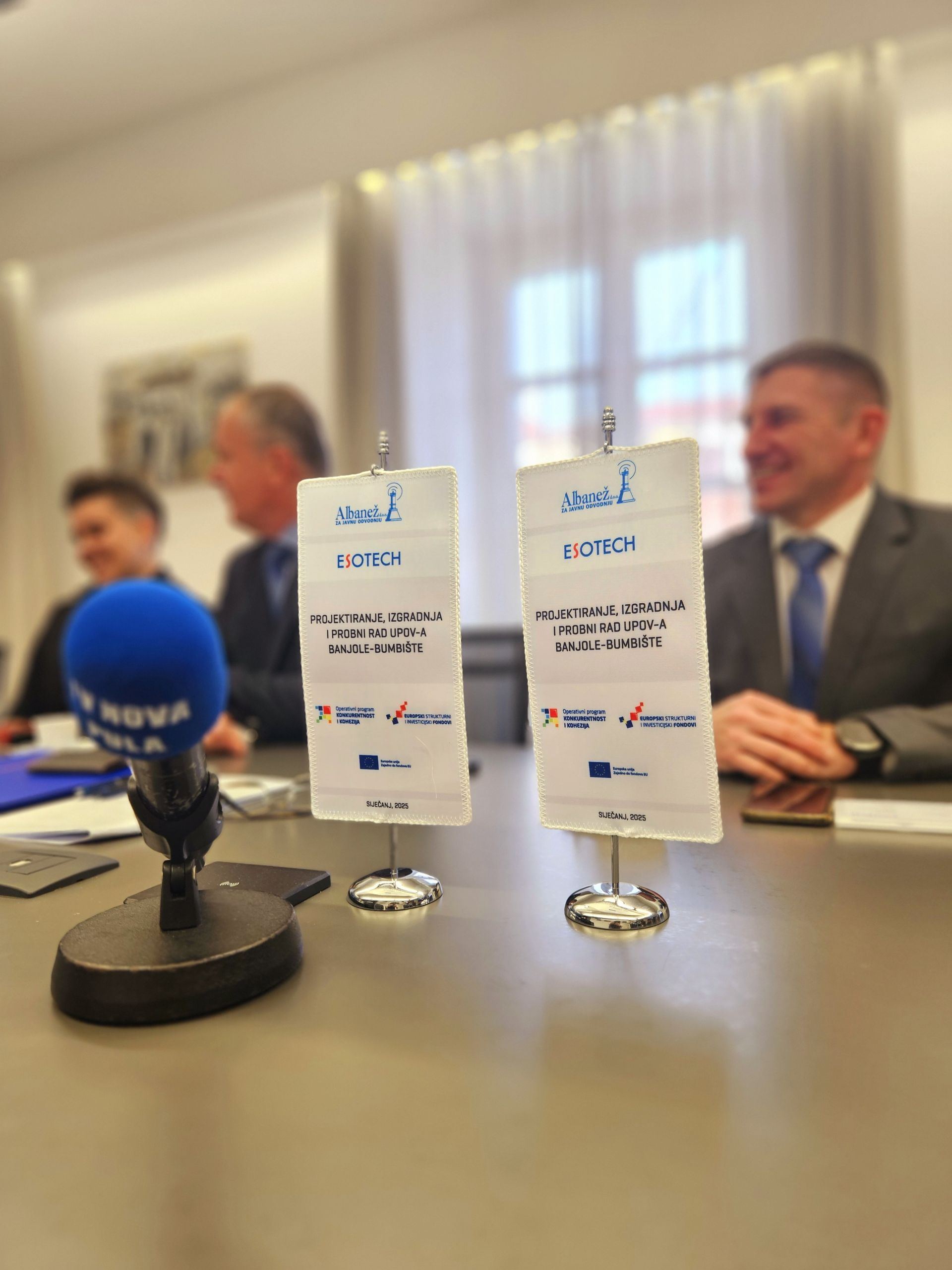 Prezentacija projekta izgradnje uređaja za pročišćavanje otpadnih voda (UPOV) Banjole - 24.03.2025.