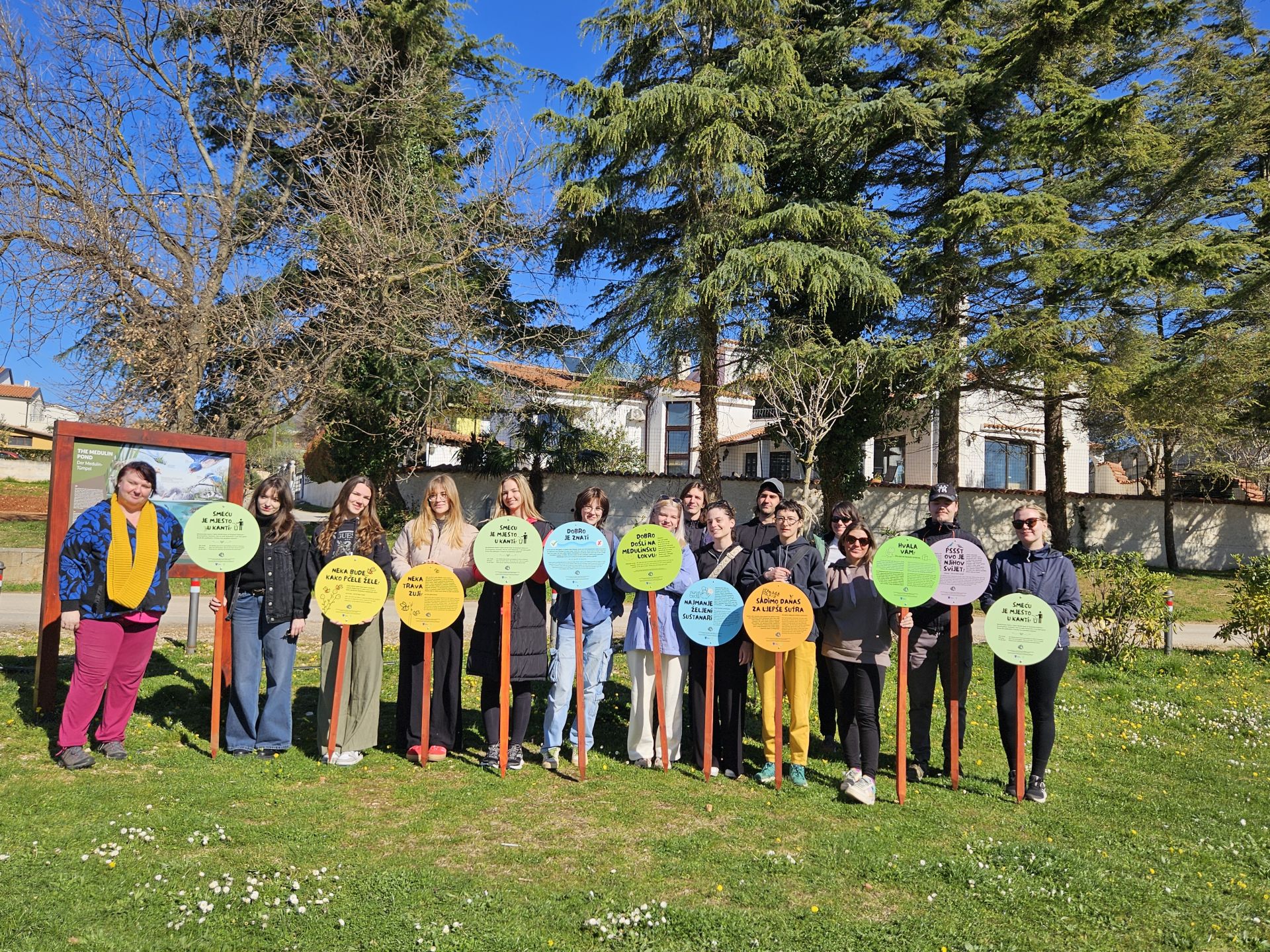 Održana edukativna šetnja i postavljanje informativnih znakova oko Medulinske lokve
