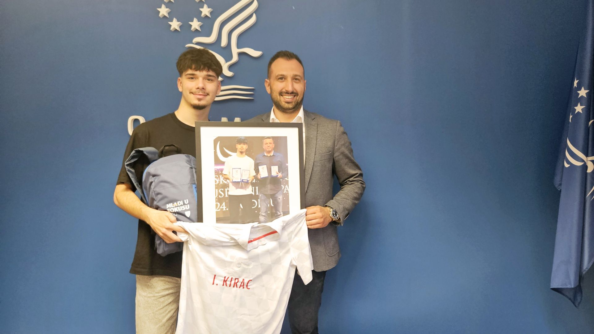 Borna Zohil posjetio načelnika Općine Medulin
