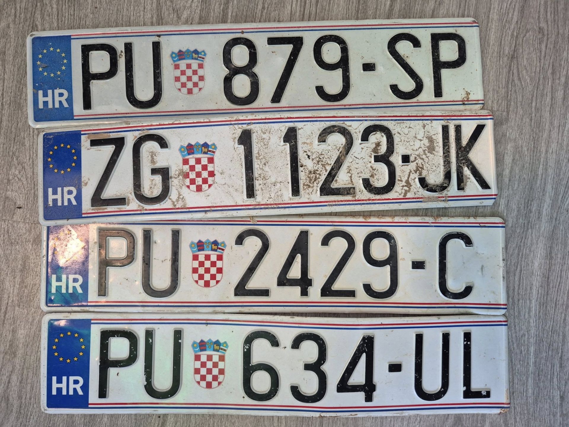 Obavijest – Pronađene registarske tablice