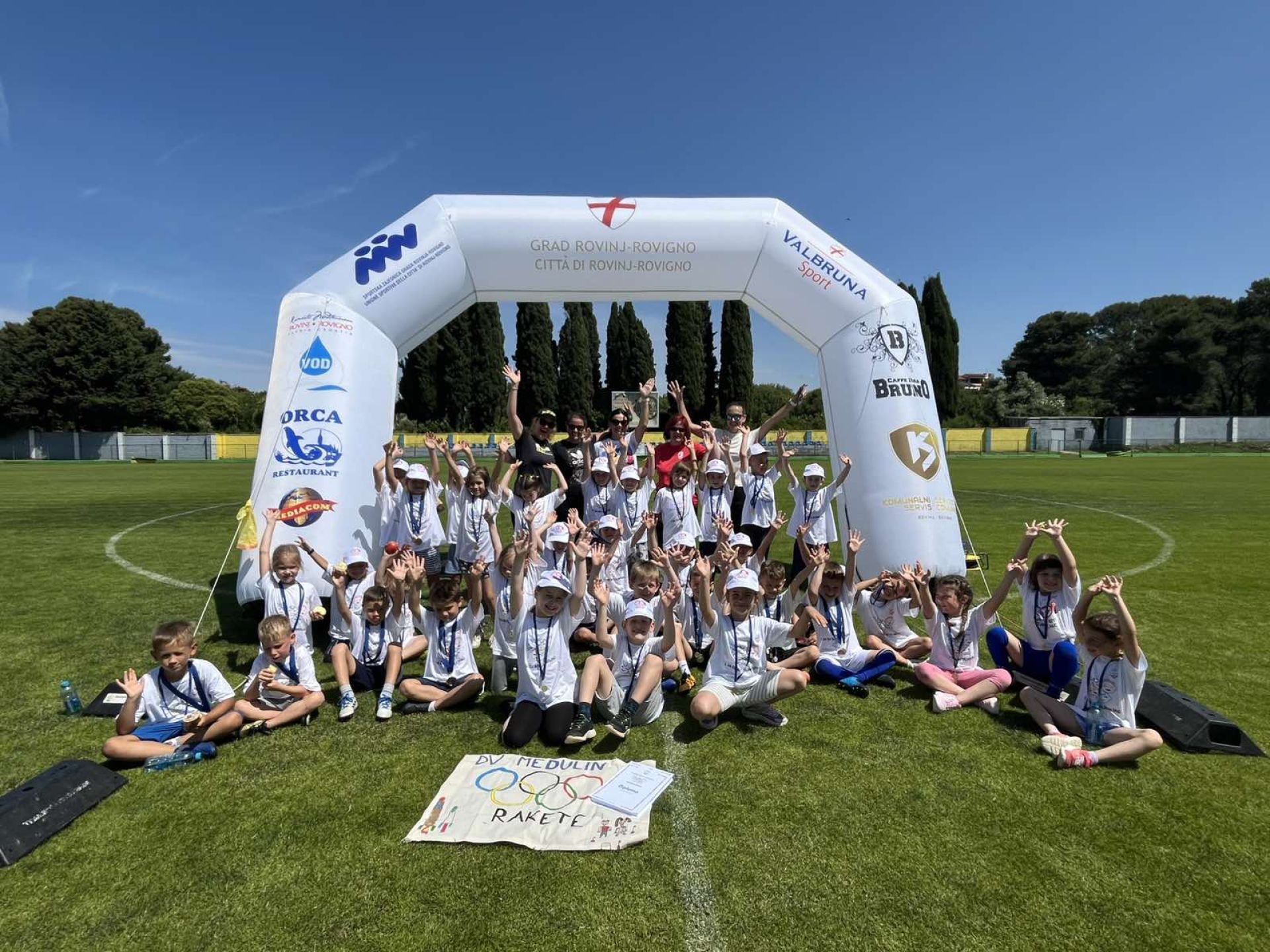 Mali sportaši DV Medulin zablistali na Olimpijskom festivalu dječjih vrtića Istarske županije