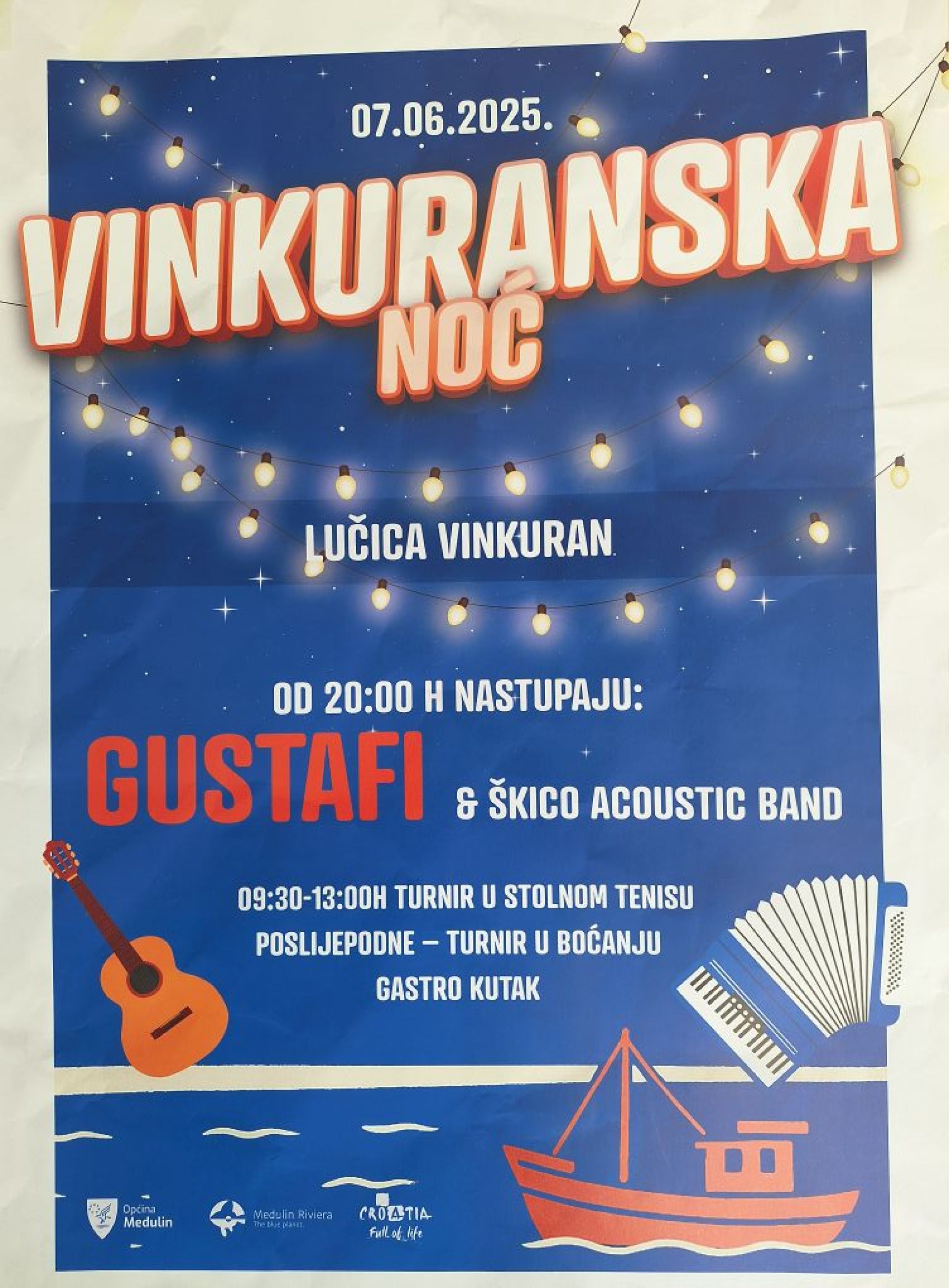 Uz Vinkuransku noć nastavlja se proslava Dana Općine Medulin