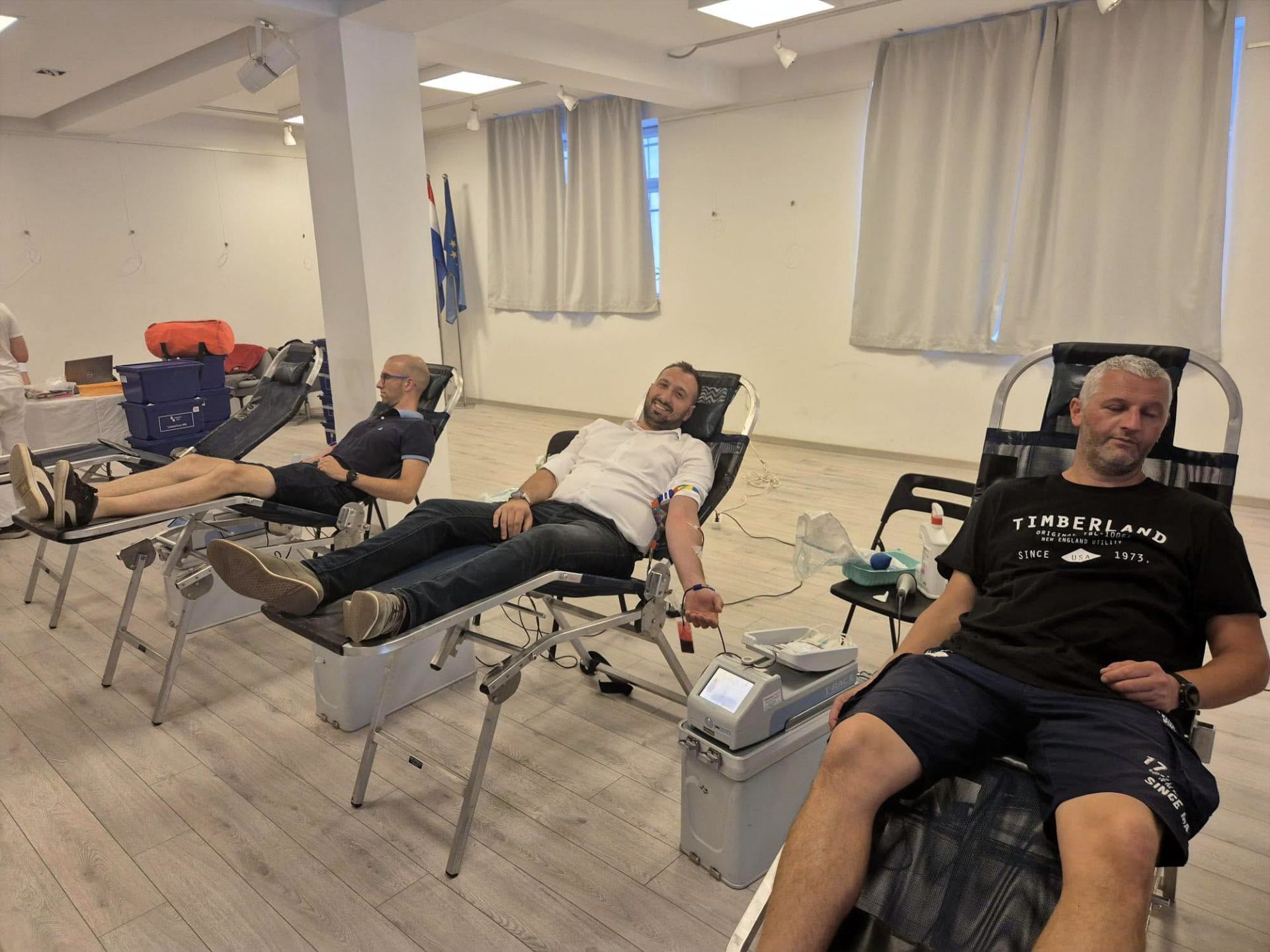 Održana 10. akcija dobrovoljnog darivanja krvi u Medulinu: 16 darivatelja – 48 spašenih života