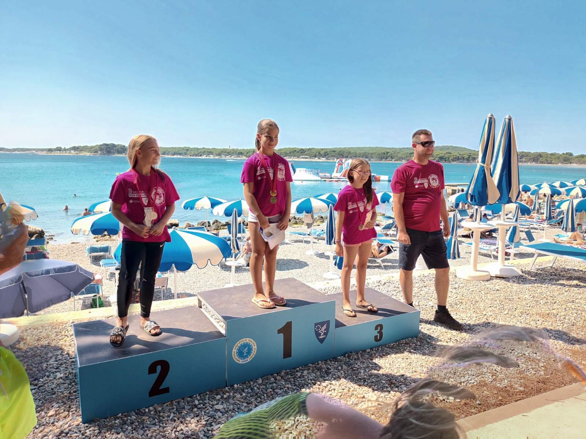 U Medulinu, 6. rujna 2025. godine održan je 3. plivački maraton – Memorijal „Damir Demarin“