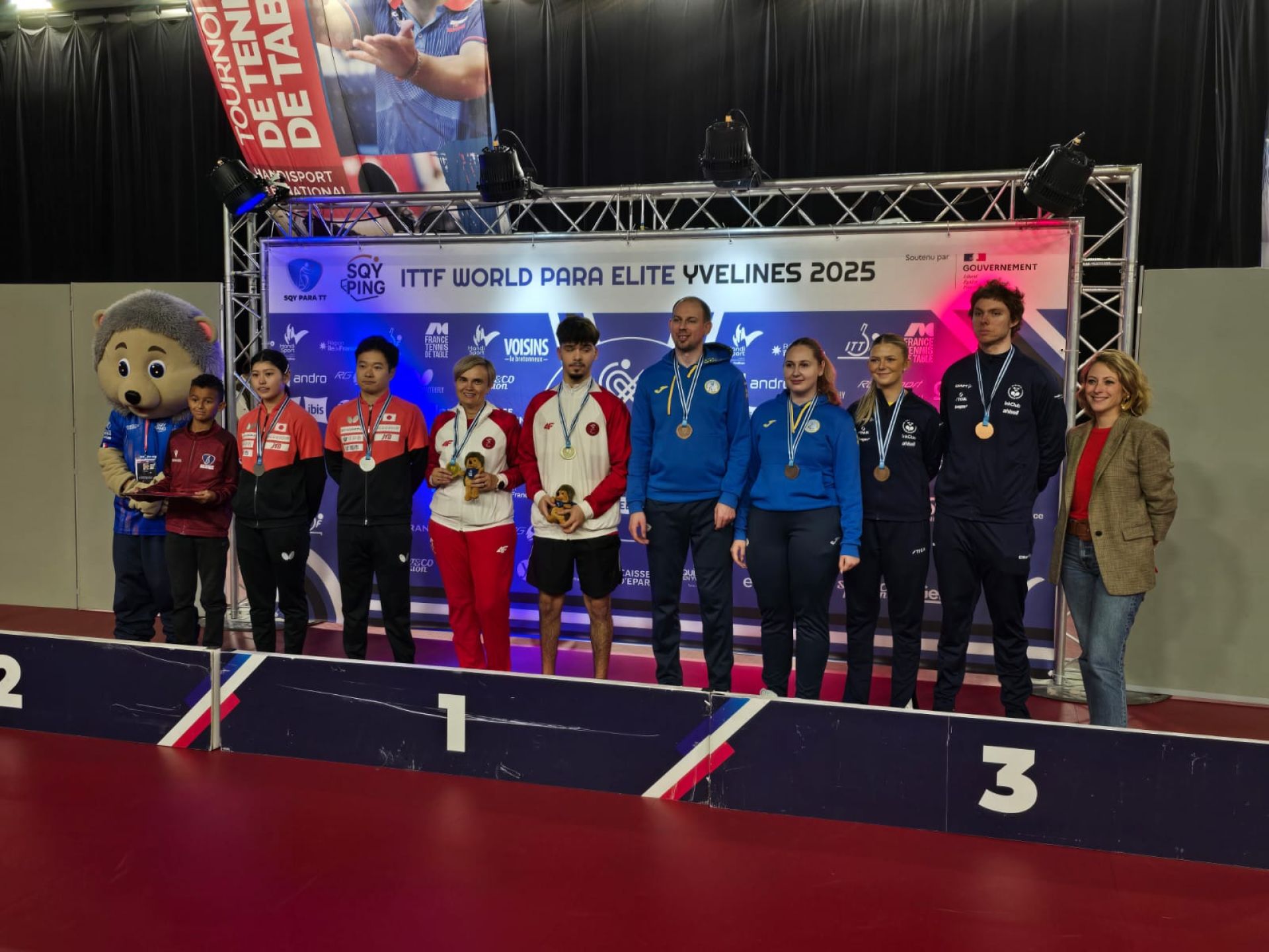 Borna Zohil ostvario zlato u paru na ITTF Para Elite Yvelines 2025