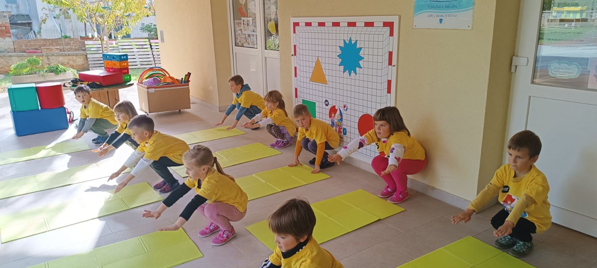 Ježići iz Vinkurana uživaju u pokretu i suncu uz „Vrtko” program 