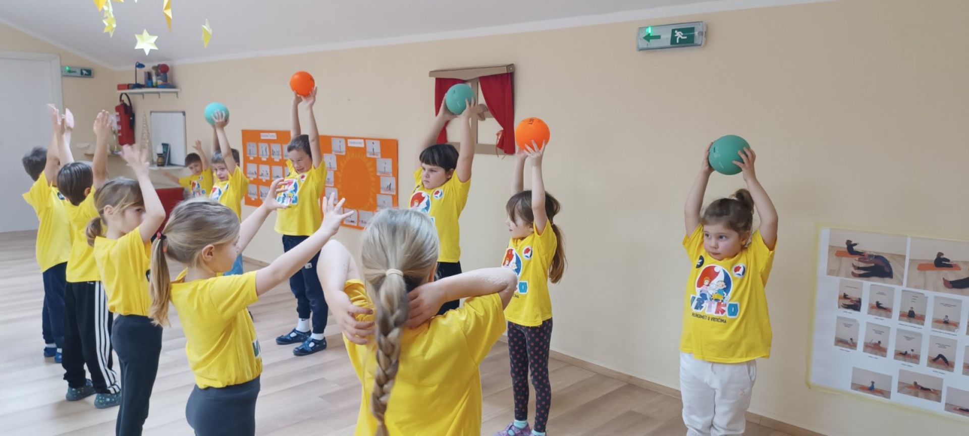 VRTKO rukometni program – skupina Ježići u Vikuranu