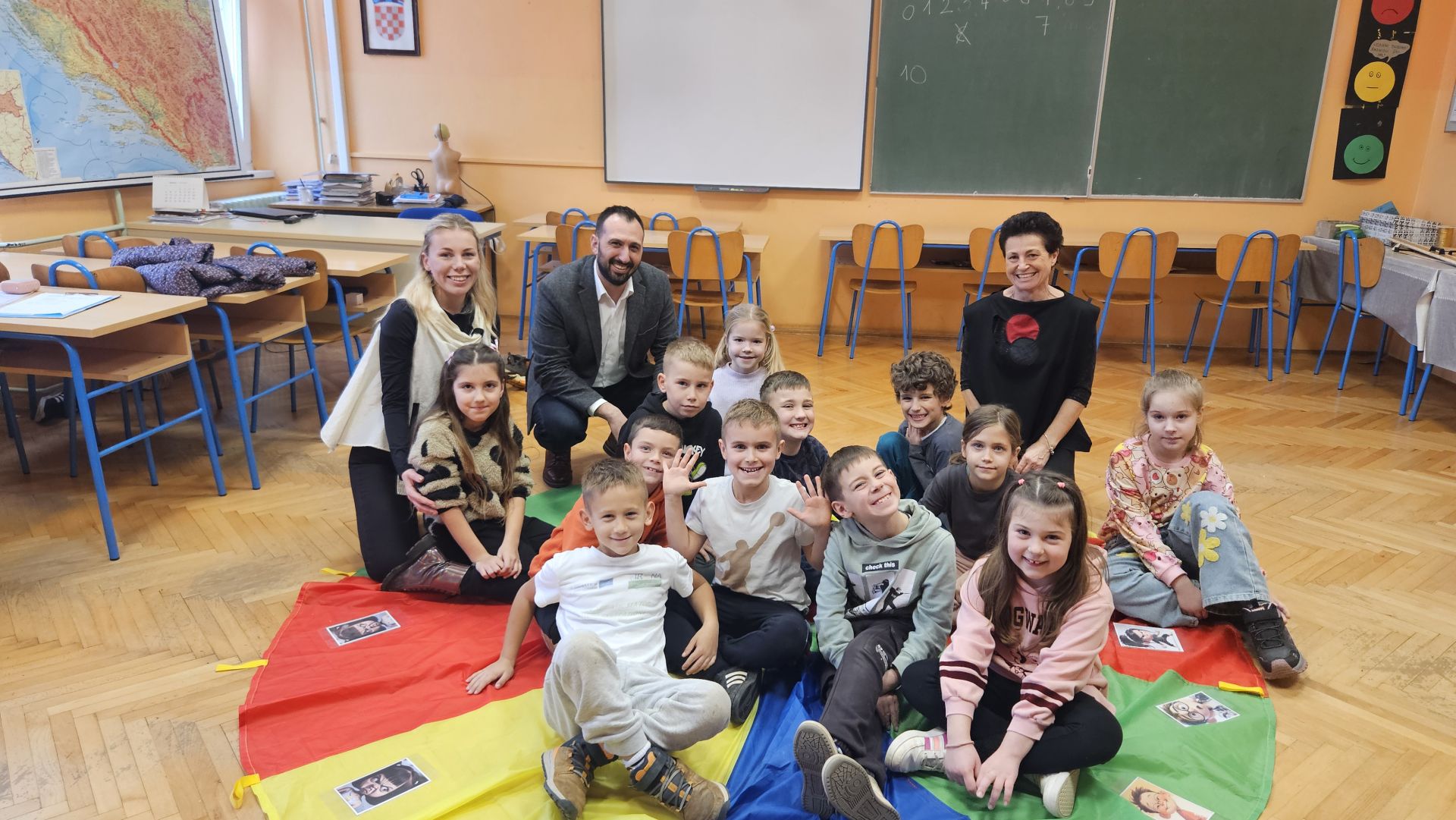 Načelnik Ivan Kirac posjetio učenike uključene u besplatne izvanškolske aktivnosti u Banjolama i Medulinu