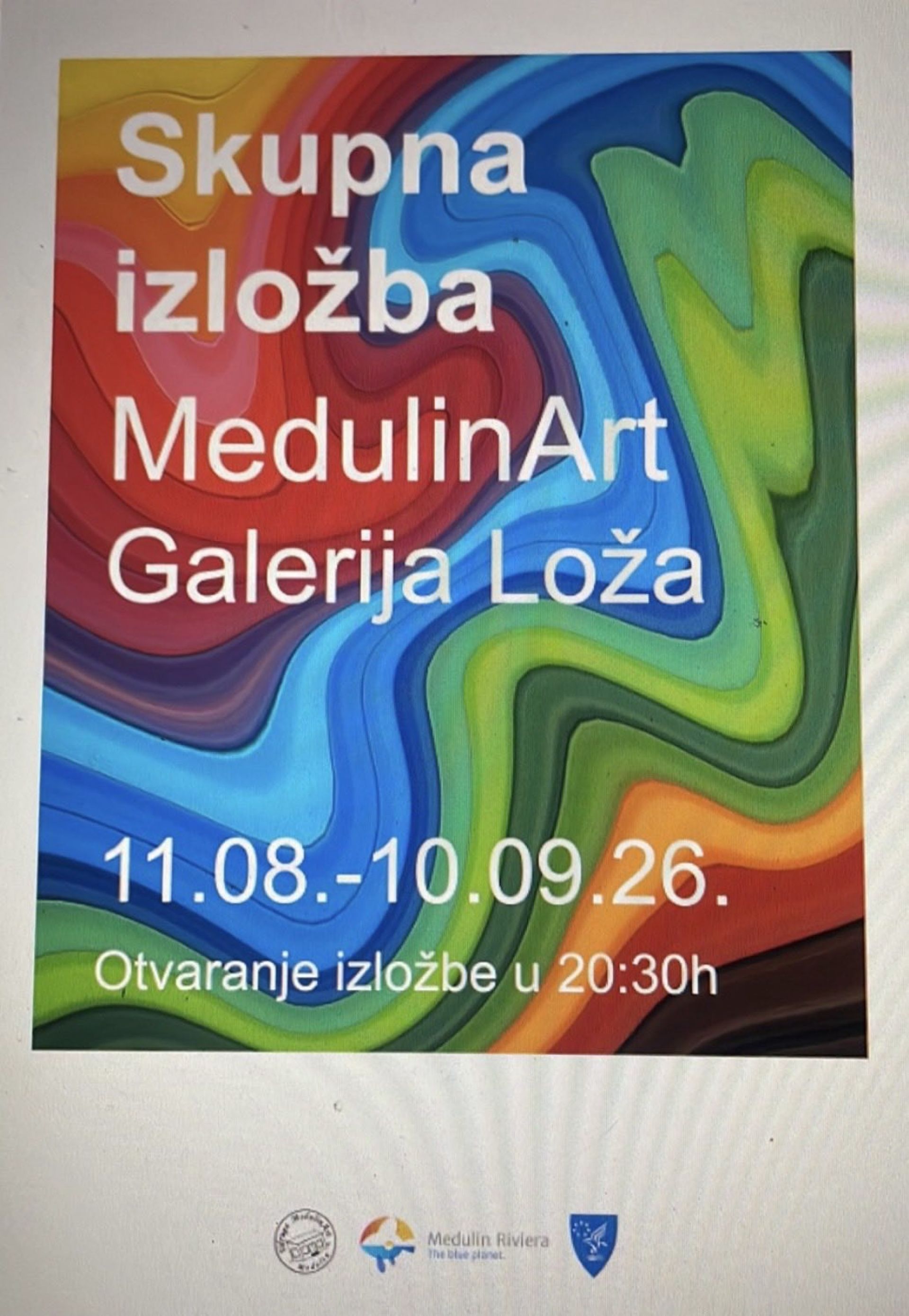 Skupna izložba članova likovne sekcije MedulinArta u Galeriji Loža