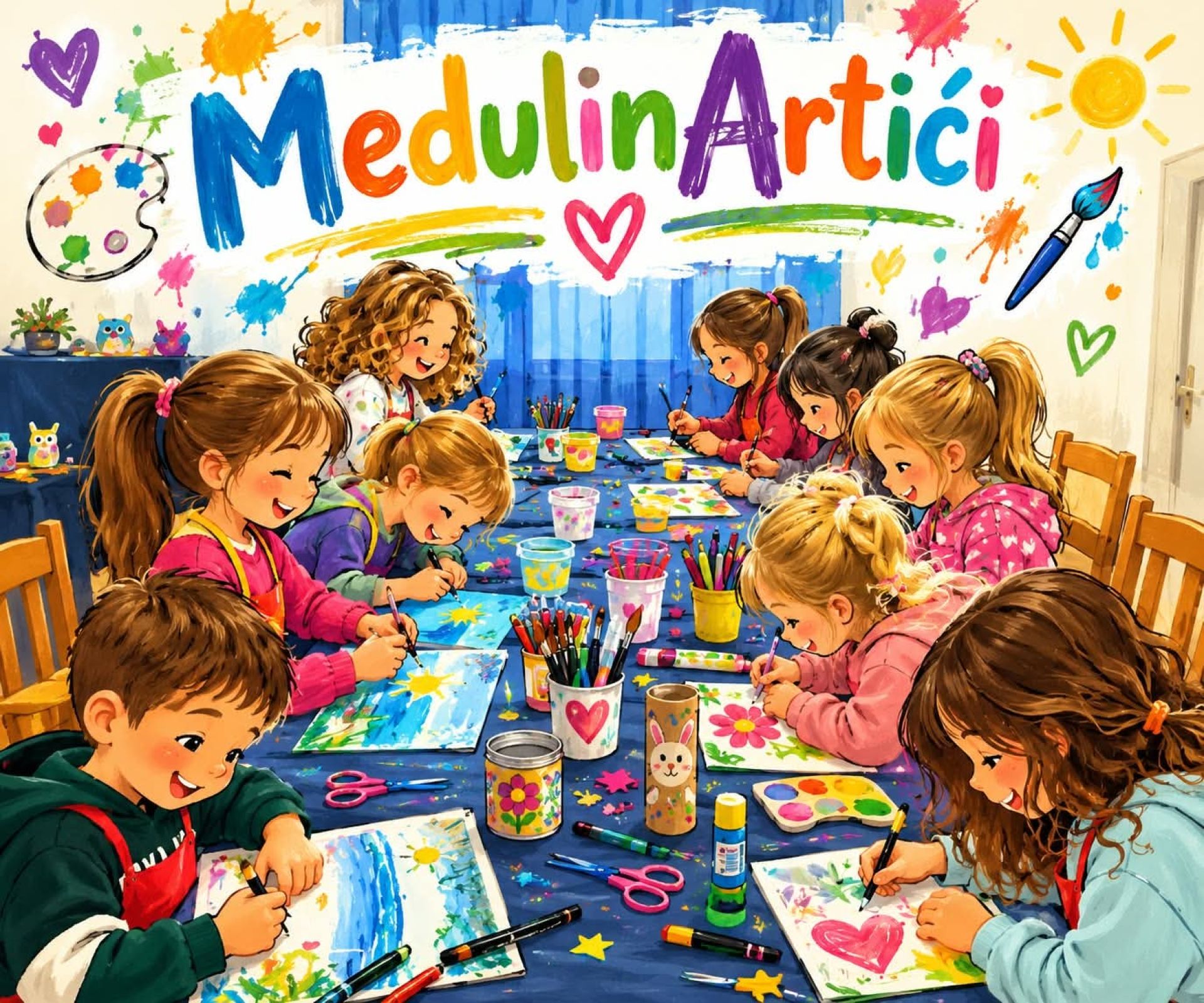 MedulinArt poziva predškolarce na kreativno druženje – vrijeme bez ekrana, uz maštu i stvaranje