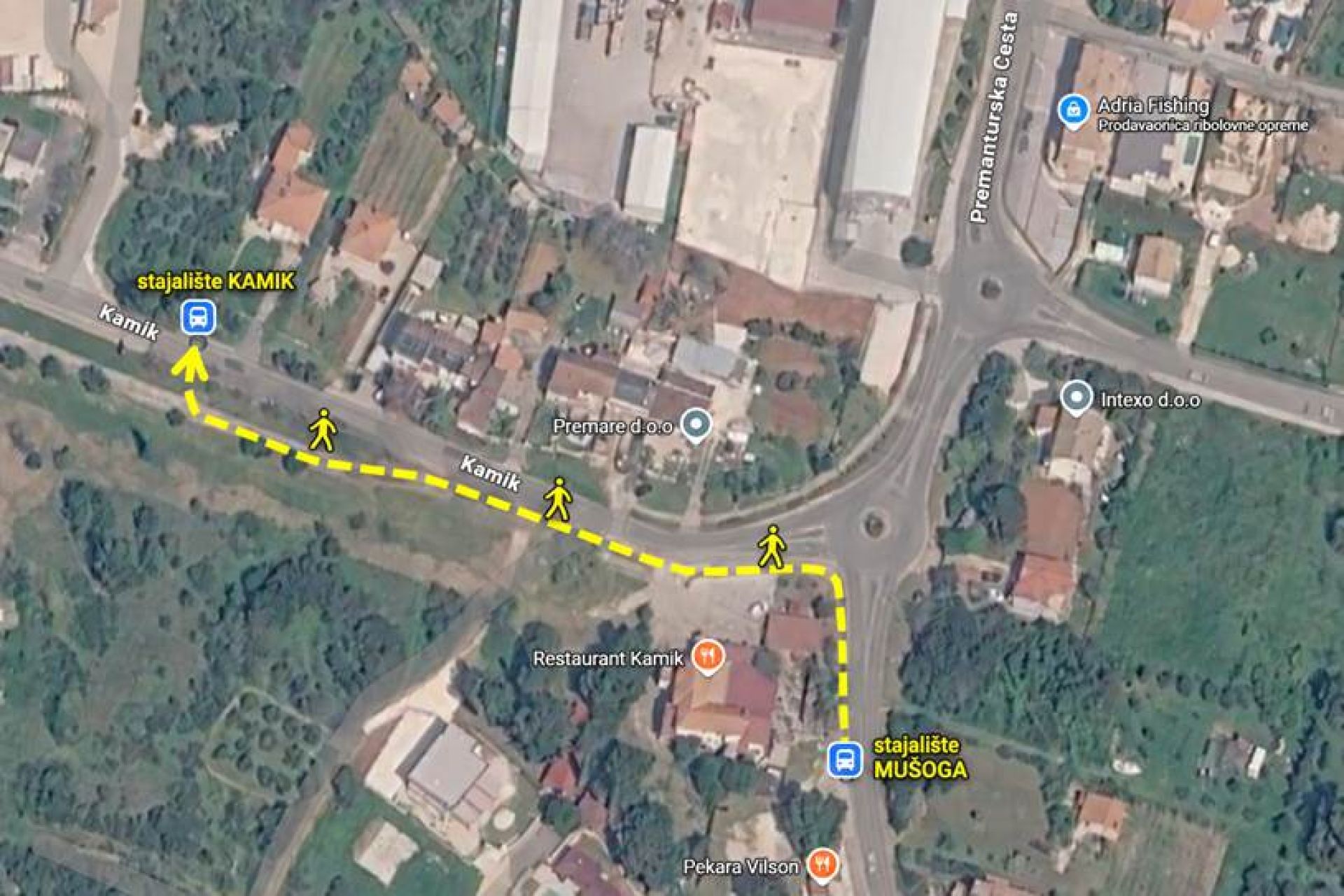 Ukidanje autobusnog stajališta „Mušoga“